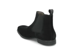 Chelseaboot i semsket skinn