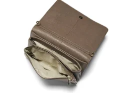 Clutch veske i skinn