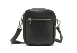 Crossbody veske i robust skinn