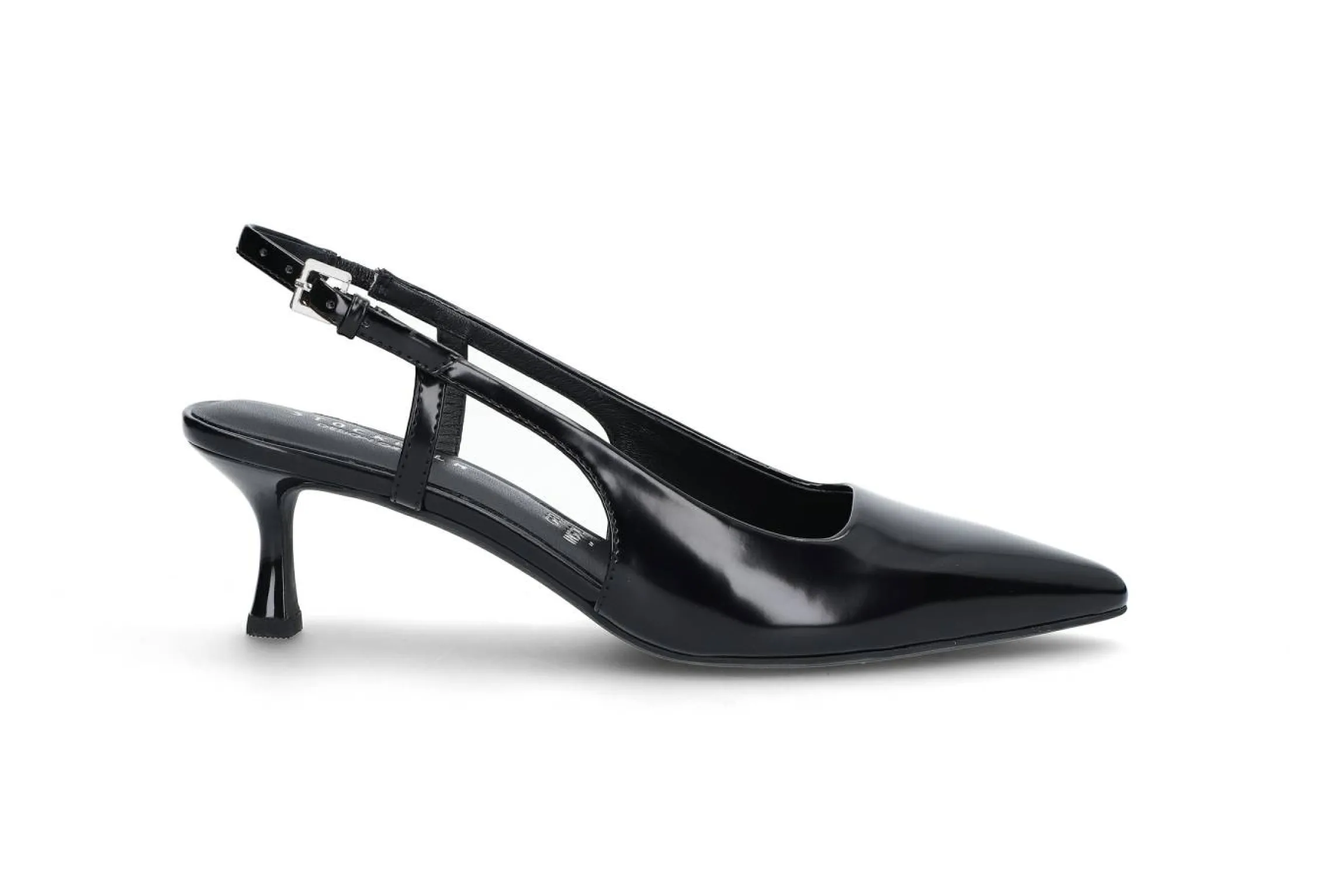 Elegante slingback pumps med gelsåle