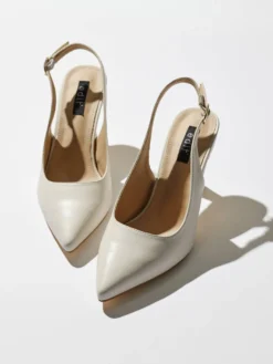 Elegant slingback pumps
