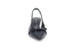 Elegant slingback pumps m/gel & sløyfe