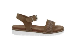 Komfortabel sandal i mykt skinn