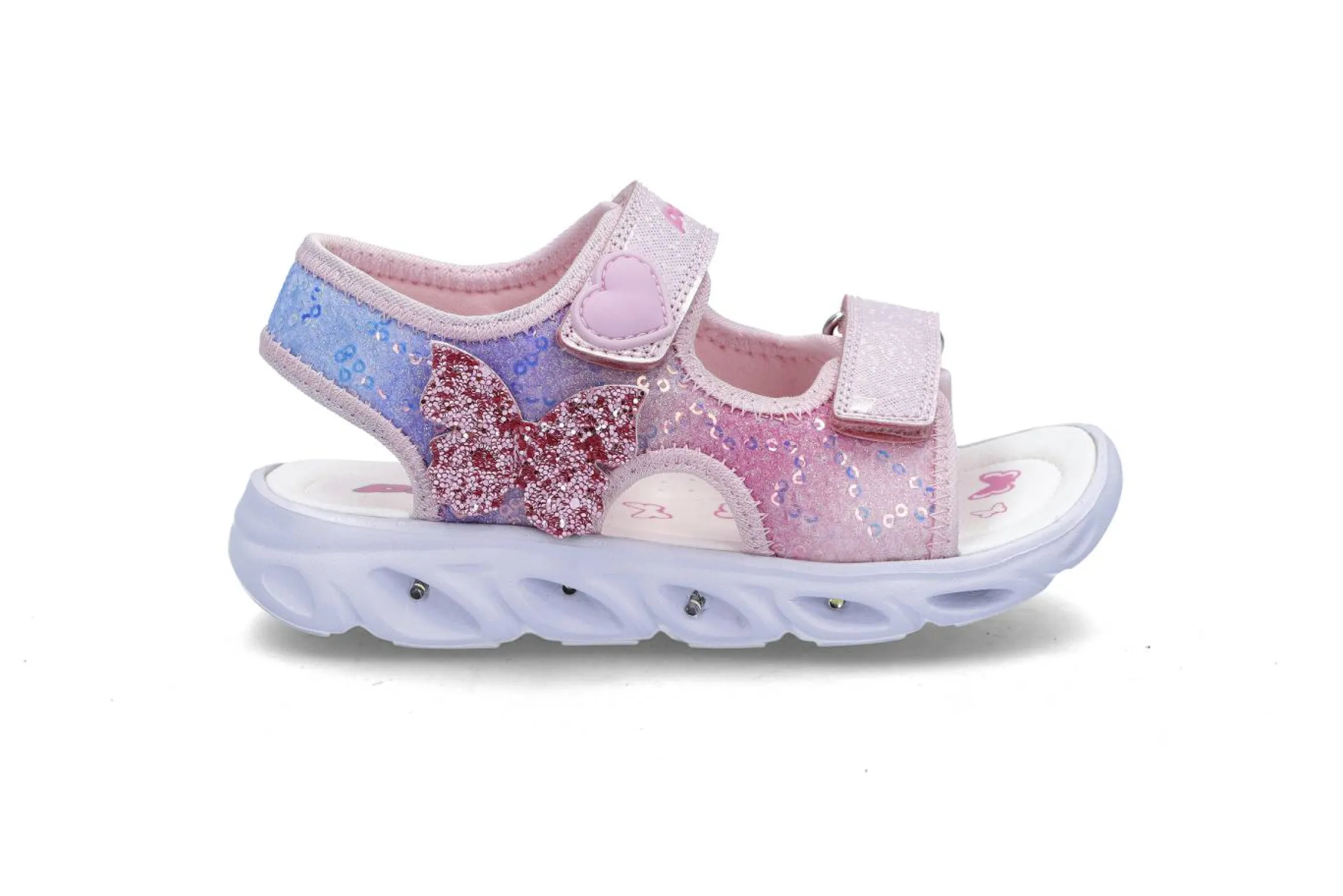 Lett blinkesandal