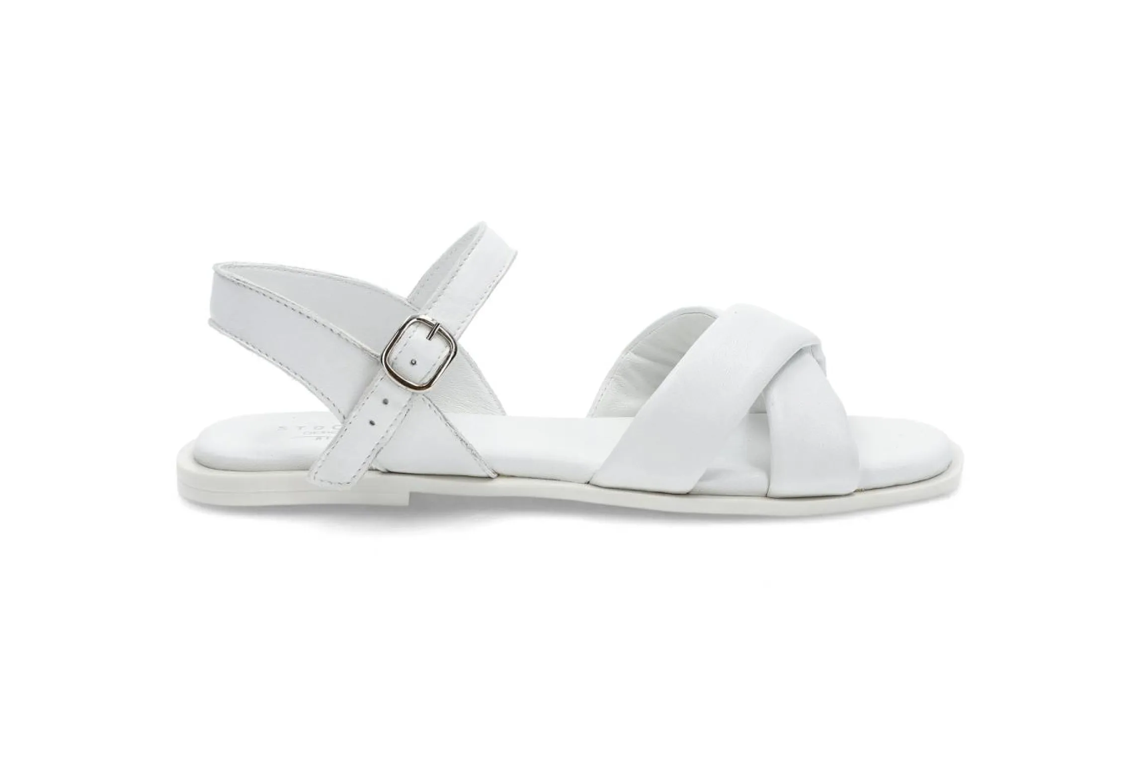 Myk skinnsandal