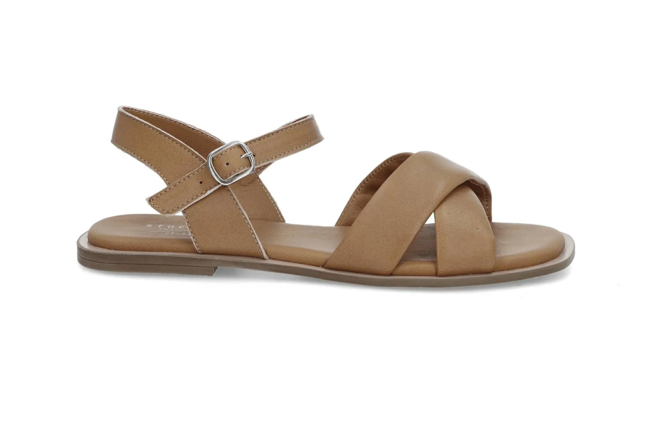 Myk skinnsandal