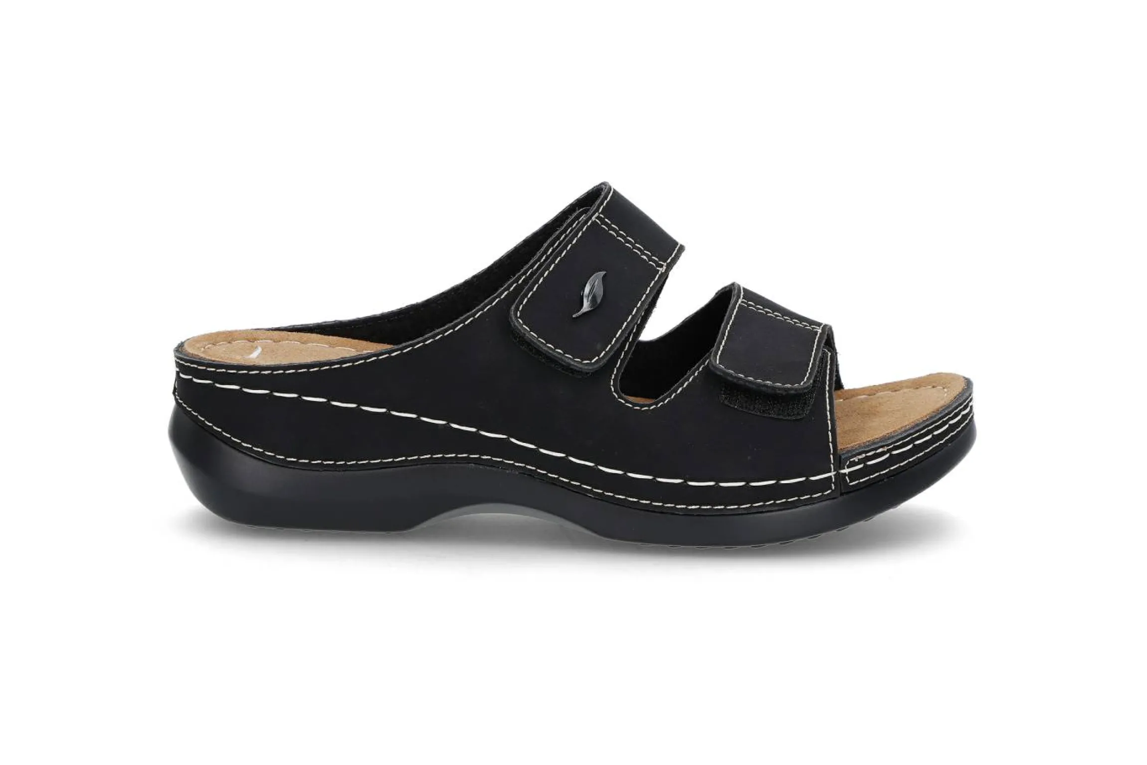 Praktisk og komfortabel sandal