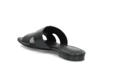 Slip-in skinnsandal