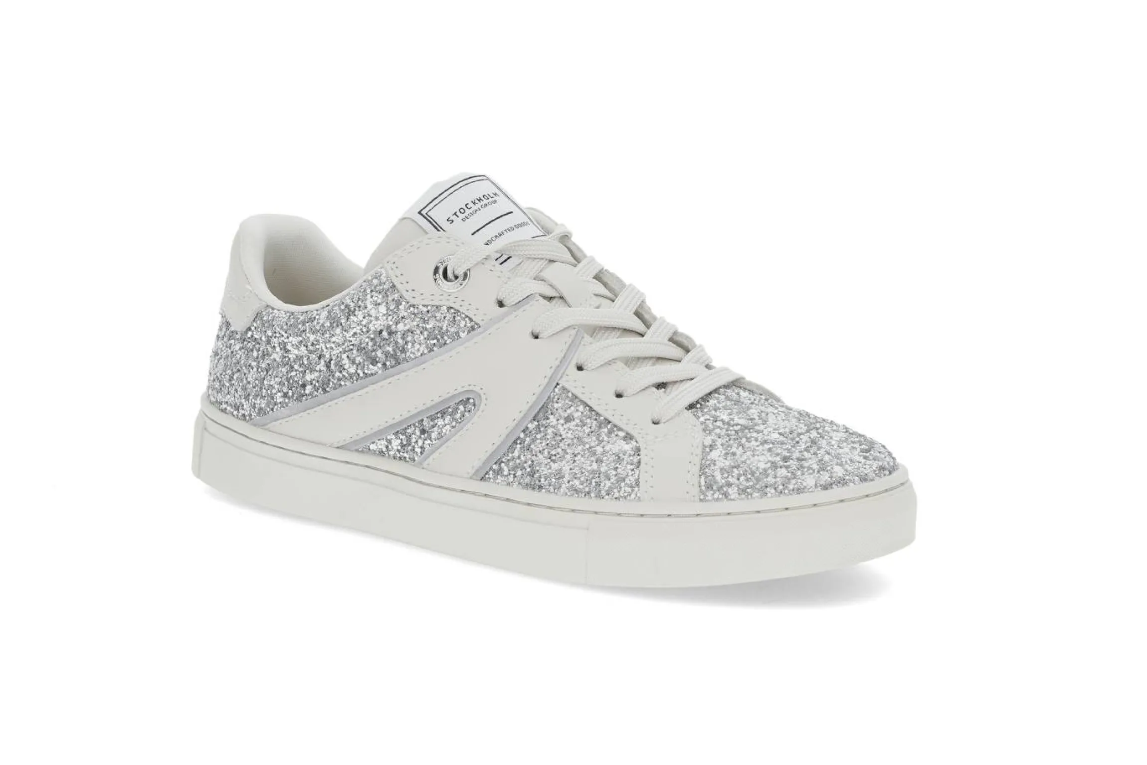 Sneakers med glitter detaljer